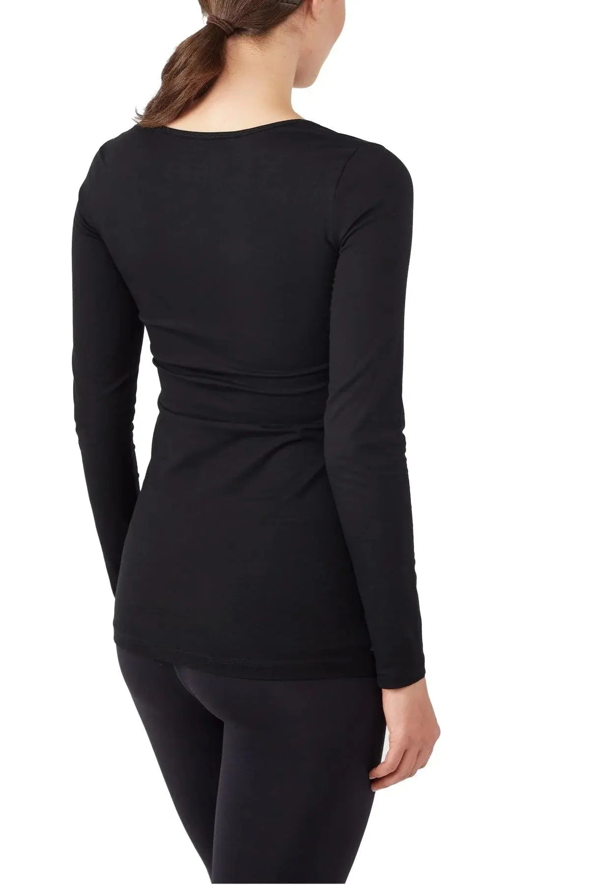 Sarah T-shirt d'allaitement – Le basic intemporel manches longues MumAddikt Allaitement
